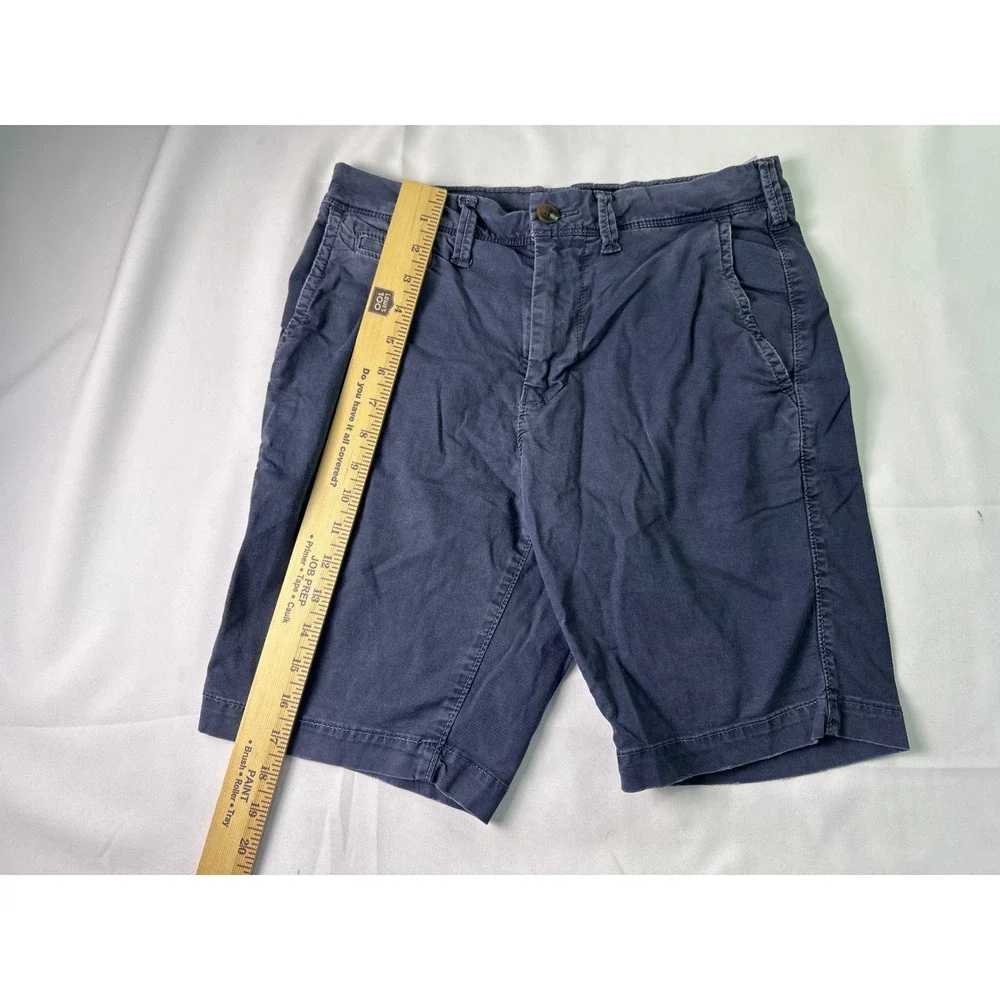 American Eagle Outfitters Men's Slim Fit‎ Flex Chino Shorts Navy Size 28